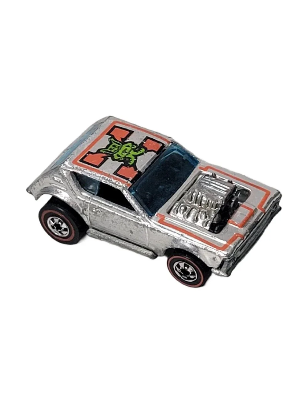 Vintage Hot Wheels Redline (1974) Gremlin Grinder Super Chromes Hong Kong